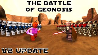 The Battle of Geonosis Custom Level V2 Update  LEGO Star Wars The Complete Saga Mods [upl. by Major]