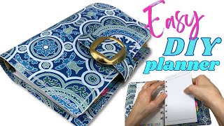 DIY Dollar Tree Planner StepbyStep Tutorial [upl. by Zach]