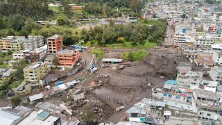 Tragedia en la Gasca desde el aire [upl. by Vashtee]