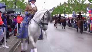 Der Verein Freunde des iberischen Pferdes eV zu Gast beim Schwetzinger Spargelfest 04052013 [upl. by Llerrahs]