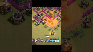 First Attacking move with flame flinger must try in clash of clans 😱🔥flameflinger clashofclans [upl. by Anthiathia698]