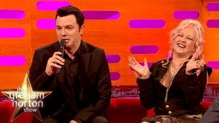 Seth MacFarlane Sings Cyndi Lauper’s Greatest Hits As Stewie and Peter Griffin [upl. by Fabe976]