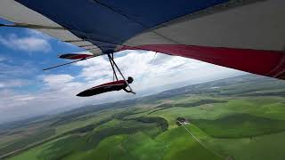 Hang Gliding Firle East Sussex 12 June 2024 [upl. by Nylia]