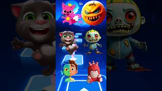 Pinkfong 🆚 Scary Orange 🆚 Talking Tom 🆚 Luca 🆚 Cocomelon 🆚 Oddbods  Coffin Dance shorts tileshop [upl. by Means672]