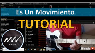 Es Un Movimiento En Vivo  New Wine  Tutorial  Guitarra [upl. by Eilime]