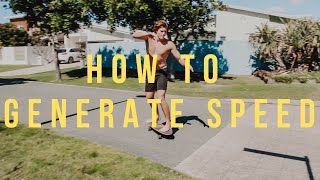 HOW TO GENERATE SPEED  SURFSKATE TUTORIAL  SMOOTHSTAR SKATEBOARDS [upl. by Ever309]