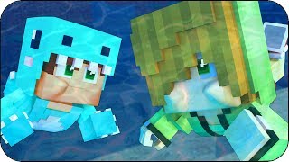 VITA LE ENSEÑA A NADAR A BEBE MILO  MINECRAFT WHOS YOUR DADDY ROLEPLAY  TROLL con Bebe Milo [upl. by Swart685]