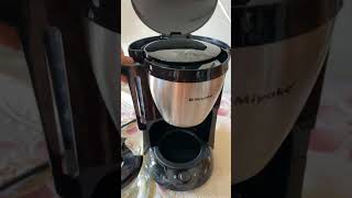 Miyako Coffee Maker Review Part 1 [upl. by Llednik98]