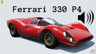 Assetto Corsa Sound Ferrari 330 P4 Ferrari 70th Anniversary Pack [upl. by Jamnis344]