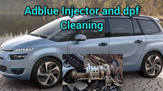 CITROEN PICASSO ADBLUE INJECTOR AND DPF CLEANING 👍 [upl. by Melda]