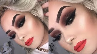 FULL GLAM  Sultry Makeup Tutorial [upl. by Adelind980]