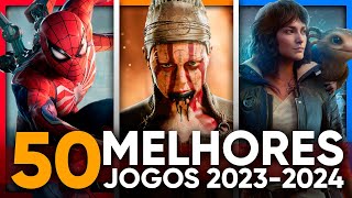 TOP 50 MELHORES GAMES LANÇAMENTOS 20232024 PS4 PS5 XBOX ONE XBOX SERIES SX SWITCH amp PC [upl. by Chappell]