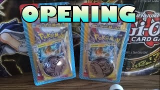 Opening Two Walgreens Pokemon Blister Packs [upl. by Benkley]