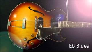 Blues Backing Track in Eb [upl. by Yenobe]