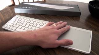 Henge Docks Clique Dock Review for Apple Wireless Keyboard amp Magic Trackpad [upl. by Moss]