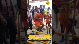 Dai என்னை இறக்கி விடுங்கடா😜vrworld velankanni funny virtualrealitygames comedy funnyvideo [upl. by Acirehs101]