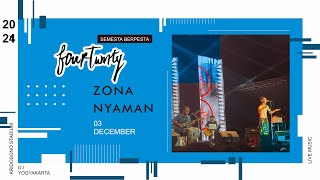 Zona Nyaman  Fourtwnty Live Konser Yogyakarta [upl. by Shaikh]