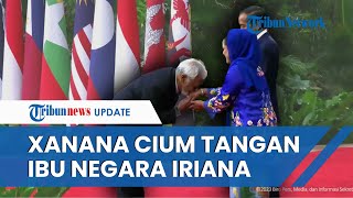 Momen PM Timor Leste Xanana Gusmao Cium Tangan Ibu Negara Iriana saat Hadiri KTT ASEAN 2023 [upl. by Whitcher]