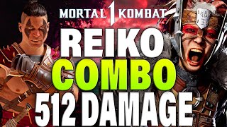 Mortal Kombat 1 Reiko Combos  MK1 Reiko Combo Guide [upl. by Cher]