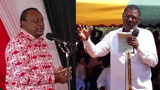 UHURU KENYATTA TO WETANGULA WEWE NDIO MSALITI NILIKUA NASEMA [upl. by Einahpetse]