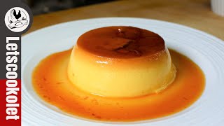 Creme Caramel Chefs Recipe [upl. by Yahsal]