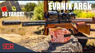 CRAZY ACCURATE amp AFFORDABLE Airgun  500 gun shoots like 1500 the Evanix AR6k 22 cal [upl. by Dam]