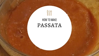 How to Make Tomato Passata [upl. by Pease47]