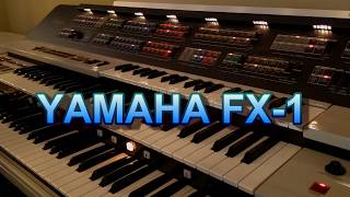 Yamaha FX1 FM based organ [upl. by Alderson]