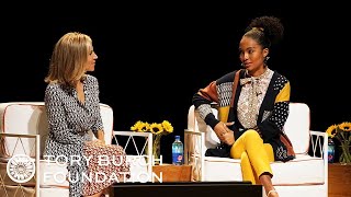 Yara Shahidi amp Tory Burch on Activism  The Embrace Ambition Summit [upl. by Mercado]