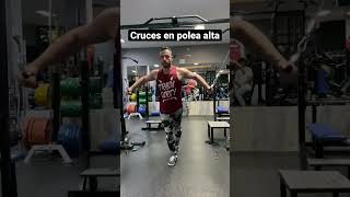 Cruces en Polea Alta para Pectoral [upl. by Laersi]