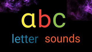 ABC Letter Sounds  Capital and Lowercase Alphabet  Learn to read English with phonics [upl. by Ahsitram780]