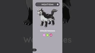 Mightyena The Bite Pokémon  Poképedia Gen 3 [upl. by Enywtna579]