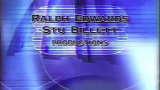 Ralph Edwards Stu Billett ProductionsWarner Bros Domestic Television Distribution 2000 [upl. by Jemina]