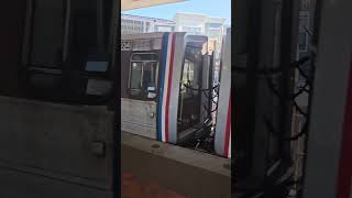 Wmata 3000 Series Train on the Red line Arriving at Rhode Island Avenue Station [upl. by Ahsinan]