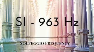 SI  963 Hz  pure Tone  Solfeggio Frequency  8 hours [upl. by Nidraj]