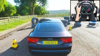 Audi RS7  Forza Horizon 4  Logitech g29 gameplay [upl. by Omora]