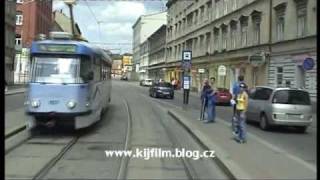 Brno tram line 4 in driver cab part 3real time [upl. by Eisnil]