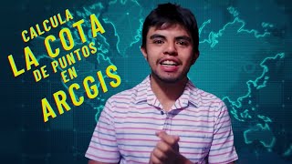 Calculo de Cotas en ArcGIS [upl. by Nerehs]