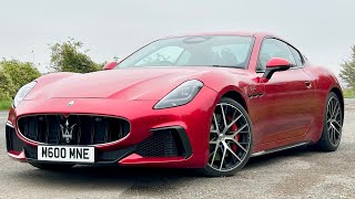 2024 Maserati Granturismo Trofeo review This or Ferrari Roma or maybe Aston Vantage [upl. by Nahtanha]