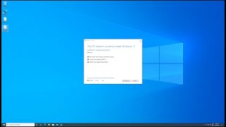 How to Upgrade Windows 10 to Windows 11 on Unsupported Computer [upl. by Anaehs]