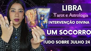 ♎️ LIBRA  JULHO  INTERVENÇÃO DIVINA ENCONTROS MARCADOS E UM SOCORRO [upl. by Anile]