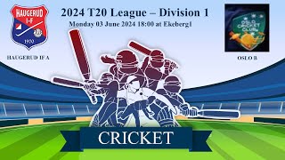 Haugerud A CK vs Oslo B CK T20 Div1 [upl. by Olim945]