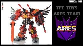 Toy Review TFC Toys Ares Full combined mode [upl. by Semreh918]