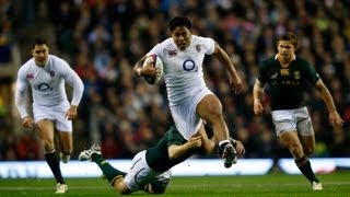 England v South Africa QBE Autumn Rugby International Highlights 241112 [upl. by Carlota]