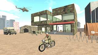 Franklin Change House to Military Base in Indian Bike Driving 3D [upl. by Jaret672]