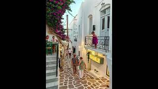 Parikia town Paros Cyclades islands Greece greece travel greekislands [upl. by Anaujd]