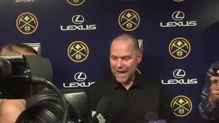 Michael Malone Postgame Interview Minnesota Timberwolves  Denver Nuggets April 10 2019 [upl. by Wolcott]