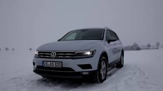 2018 VW Tiguan AllSpace 20 TDI SCR 4MOTION  Review Fahrbericht Testdrive [upl. by Bodwell612]