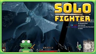 Solo Wyvern vs Longsword Fighter  Dark and Darker [upl. by Landre]