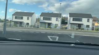 Ni driving test Newtownards route 4 six road ends via Movilla [upl. by Nuhs998]